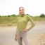 Coldstream Legars Roll Neck Top - - Olive Green