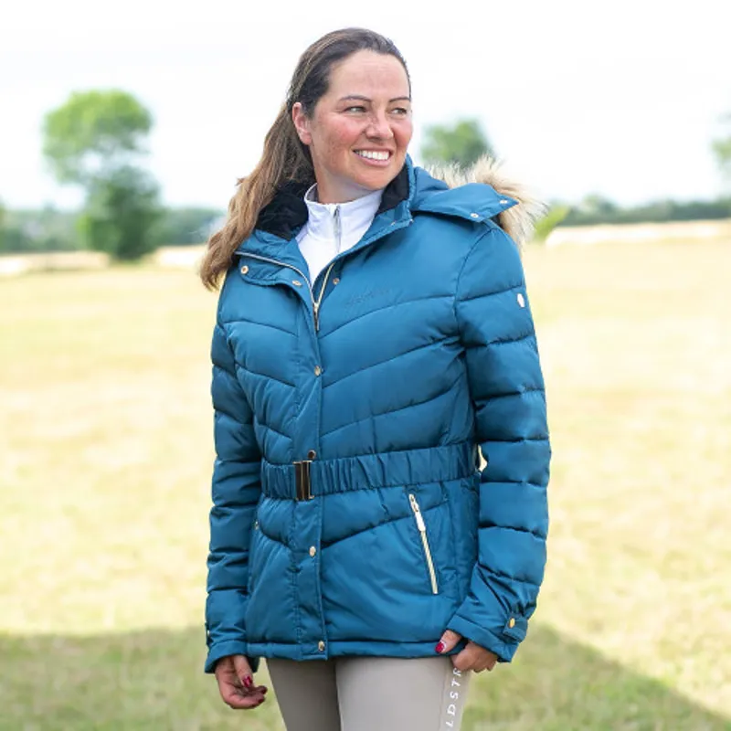 Coldstream Cornhill Quilted Coat - - Cool Slate Blue-1