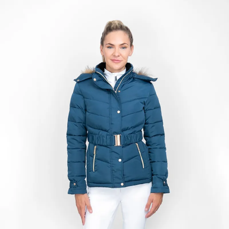 Coldstream Cornhill Quilted Coat - - Cool Slate Blue-2