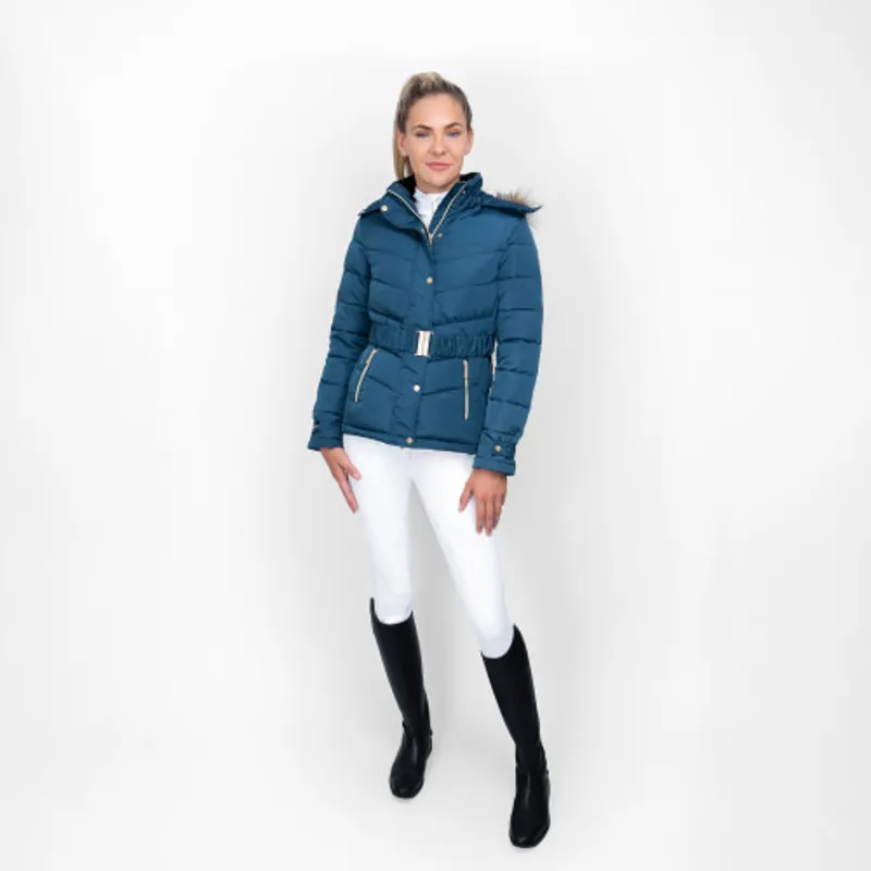 Coldstream Cornhill Quilted Coat - - Cool Slate Blue-5