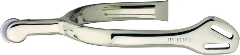 Sprenger German Silver Spur with Smooth Rowel