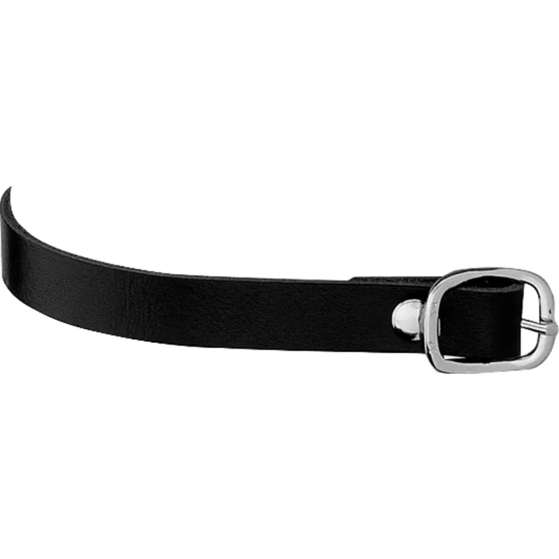 Sprenger Leather Spur Strap With Silver Buckle