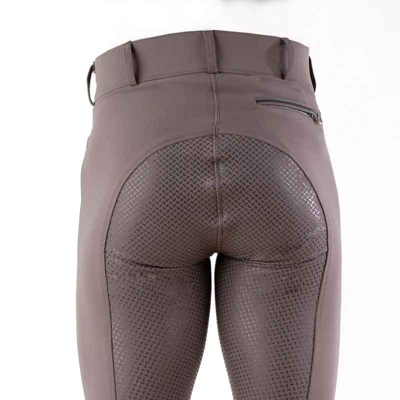 Agaso Full Grip Breeches - Grey-4