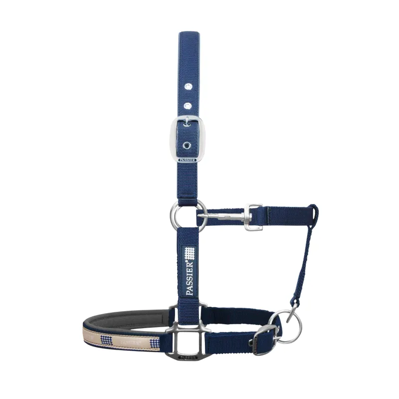 Passier Nylon Stable Headcollar Blue
