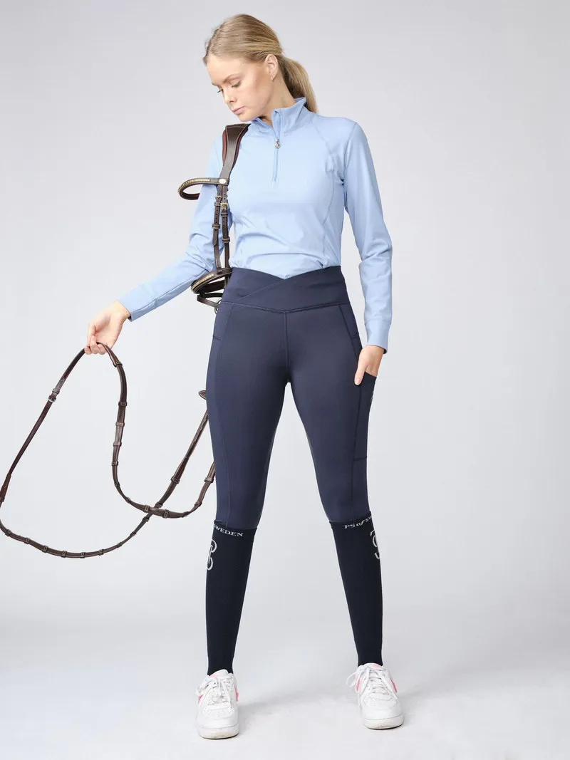 PS of Sweden Wivianne Base Layer - Allure Blue-4