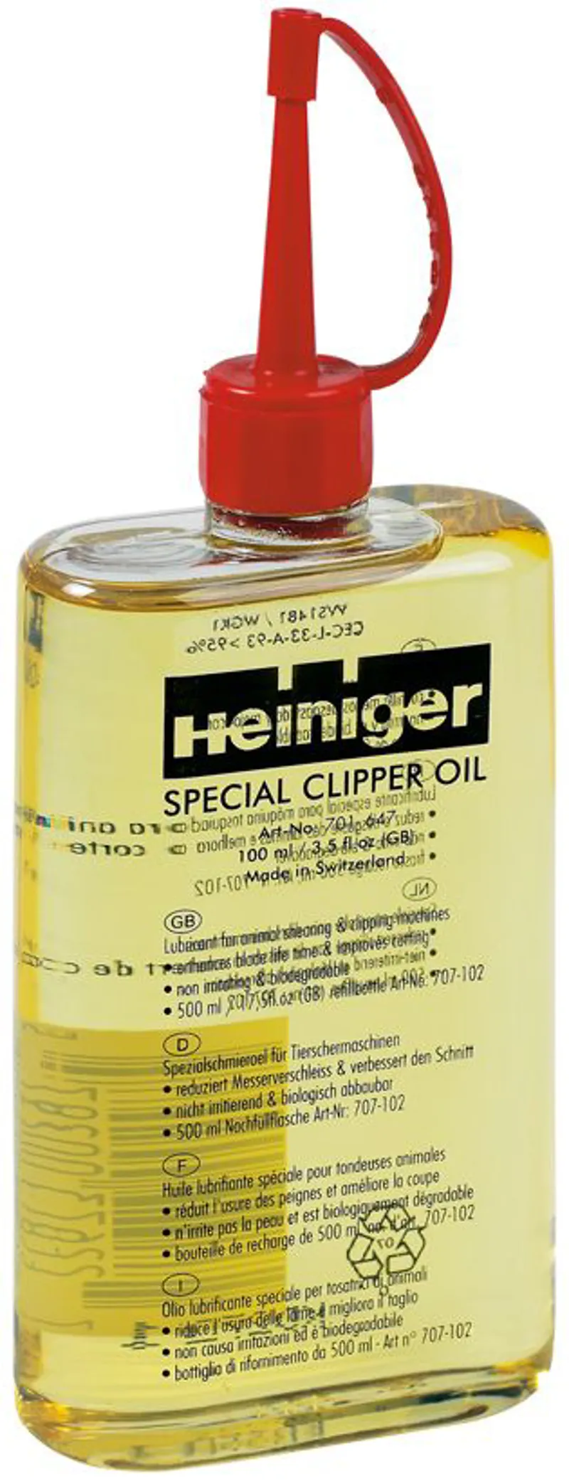 Heiniger Clipper Oil - 100ml