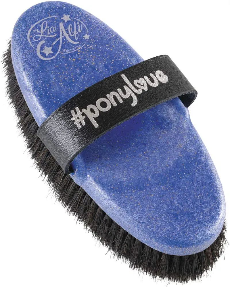 Haas Ponylove Diva Brush - Blue