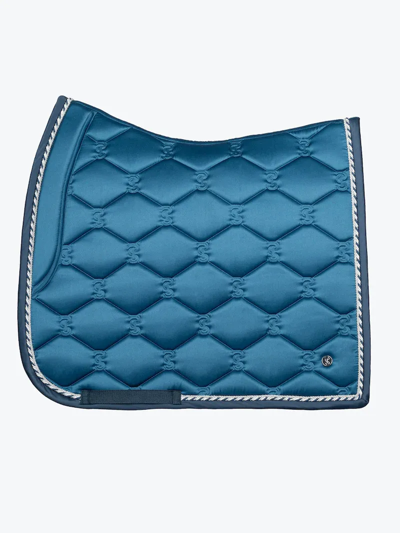 PS of Sweden Dressage Signature Saddle Pad - Mirage Blue