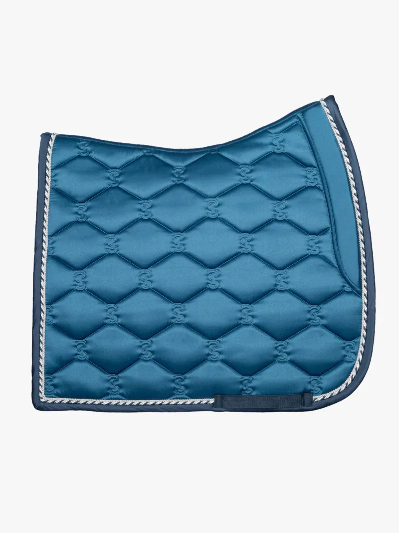PS of Sweden Dressage Signature Saddle Pad - Mirage Blue-2