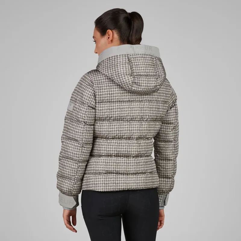 Pikeur Selection 8016 Womens Quilted Jacket - Pale Grey-4