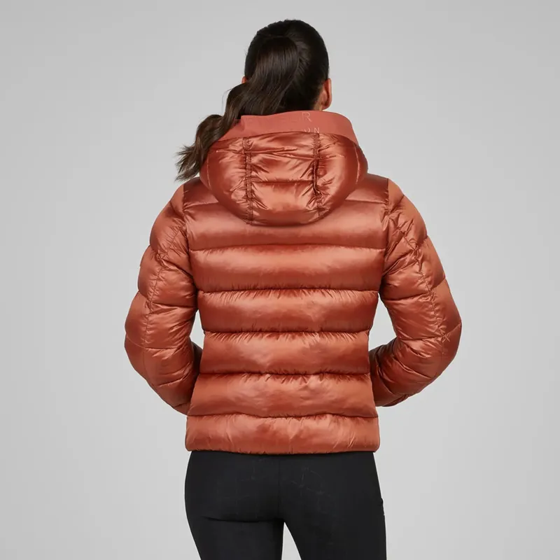 Pikeur Selection 8016 Womens Quilted Jacket - Rose Wood-4