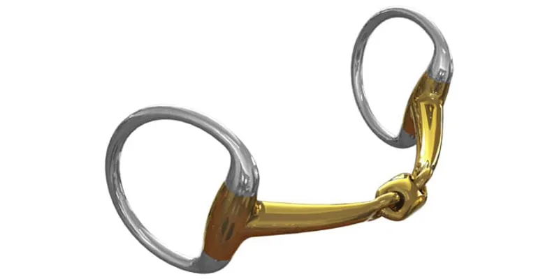 Neue Schule Tranz Angled Lozenge Eggbutt Snaffle Bradoon