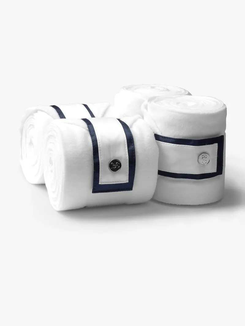 PS of Sweden Signature Polo Bandages - White