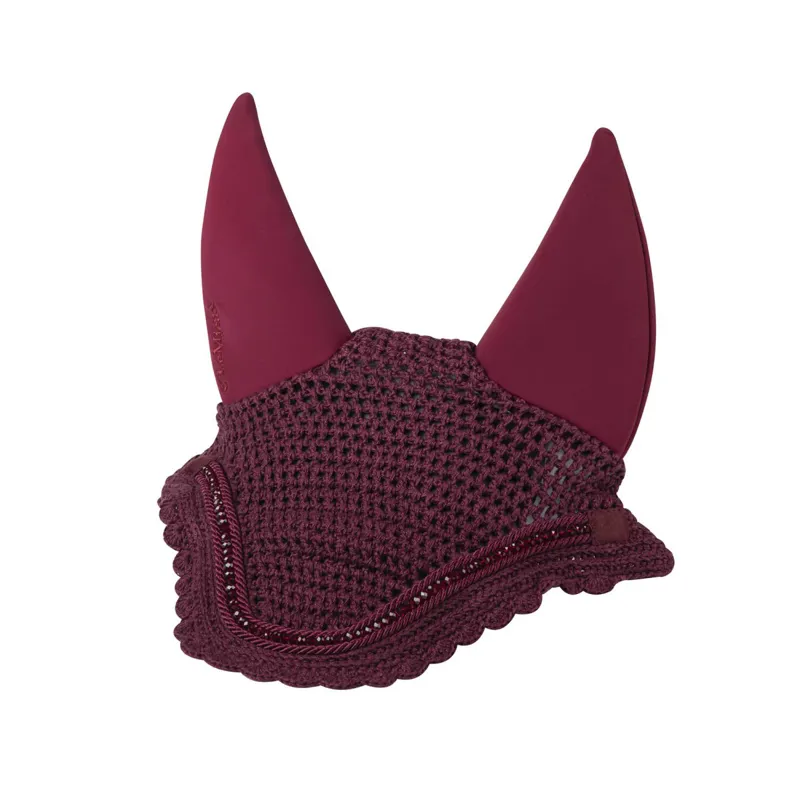 LeMieux Diamante Acoustic Fly Hood - Burgundy