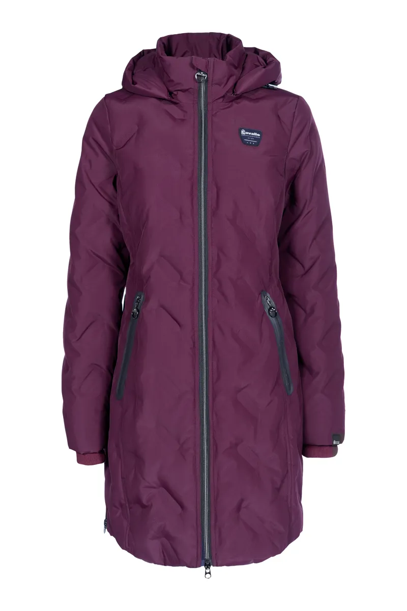 Cavallo Bijou Long Down Coat Rubin