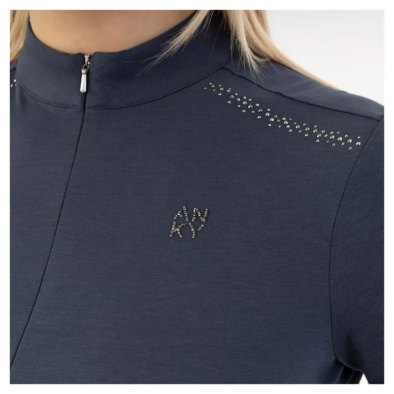 ANKY Short Sleeve Flex Shirt ATC261204 Mood Indigo-2