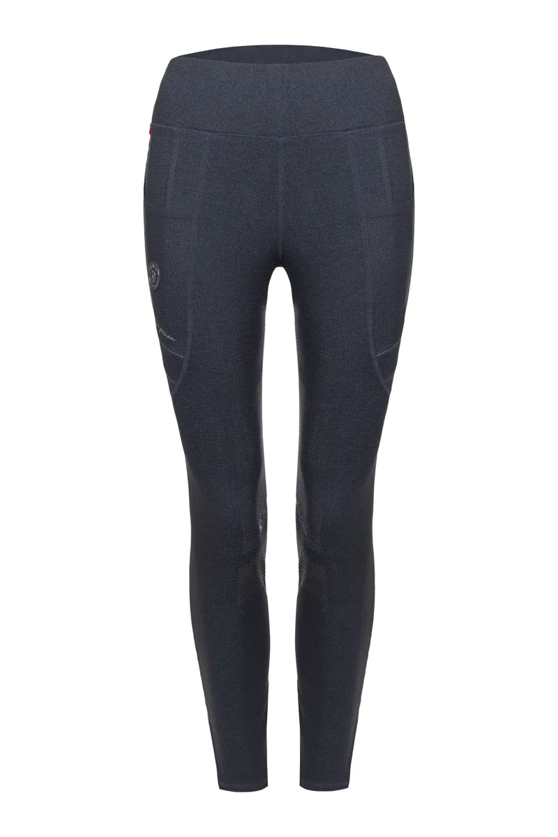 Cavallo Lin Grip Riding Leggings Dark Blue