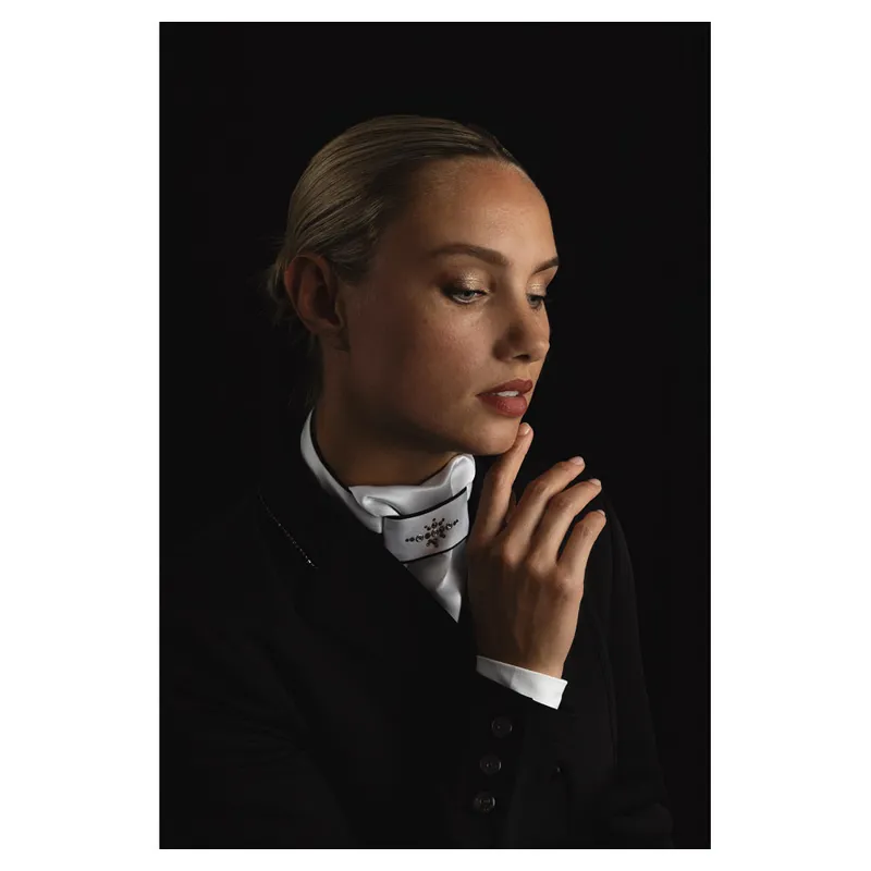 ANKY Stock Tie Stone DeLuxe White Silver ATP21502-3