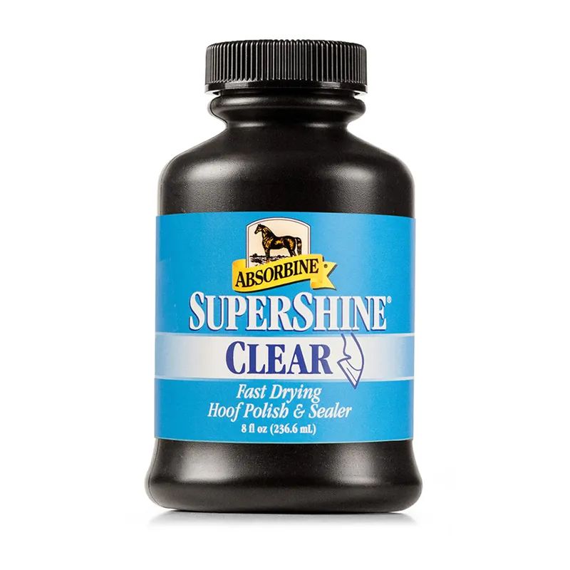 Absorbine SuperShine Hoof Polish CLEAR 237 ml