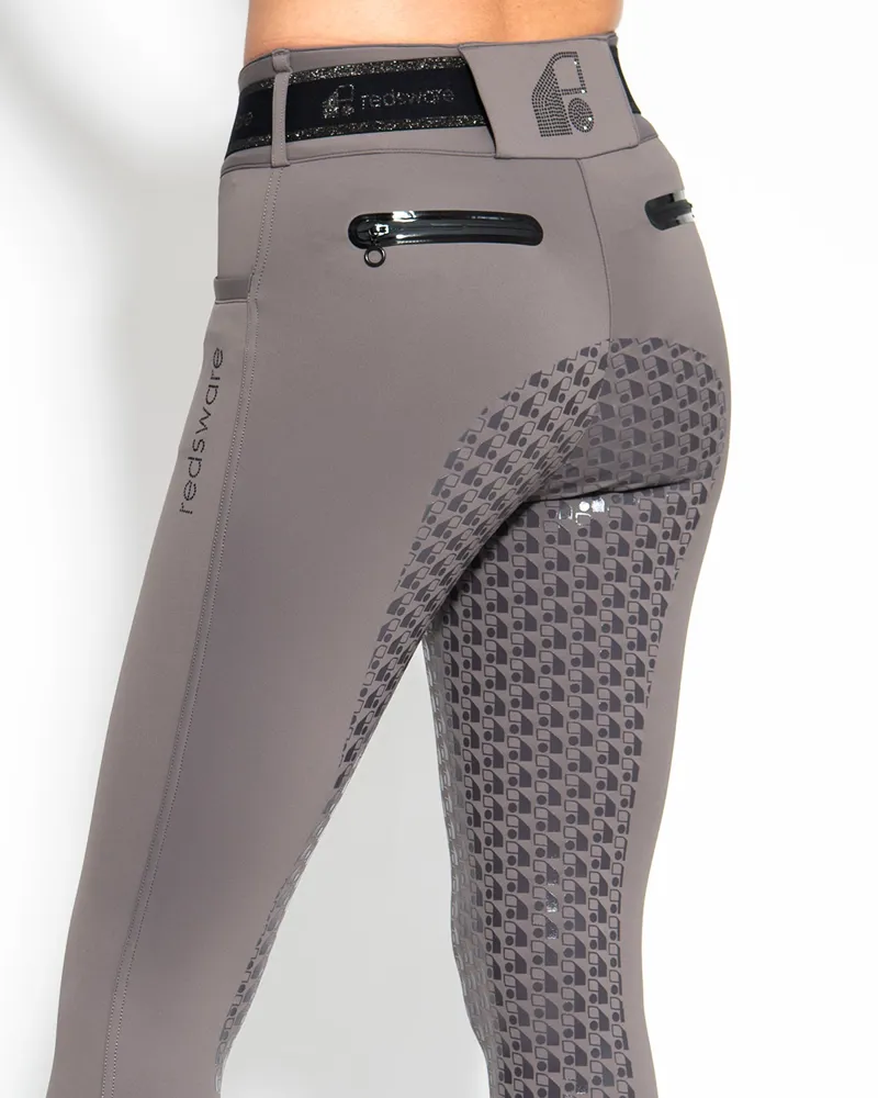 Redsware Abby Luxury Full Grip Breeches Slate-3