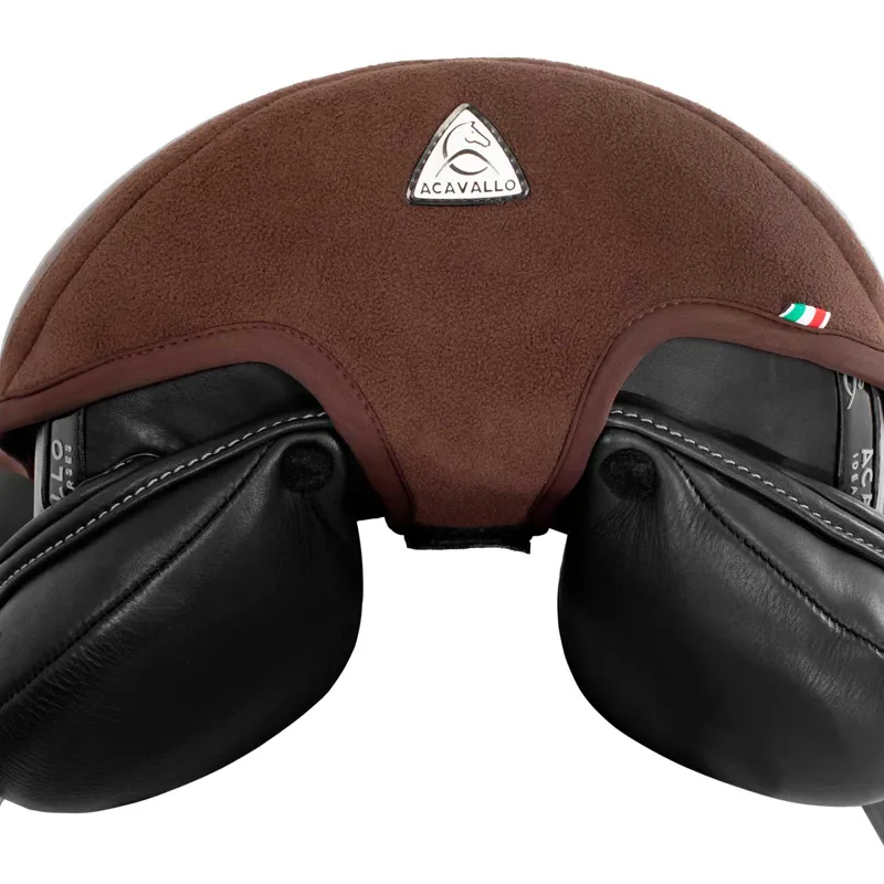 Acavallo Standard Seat Saver Dressage Classic Gel-out Dri-lex 20mm Brown-2