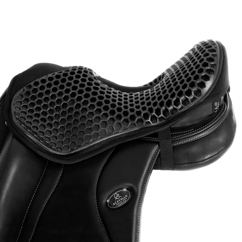 Acavallo Ortho-Pubis Seat Saver Dressage Hexagonal Gel-Out Dri-lex 20mm-1