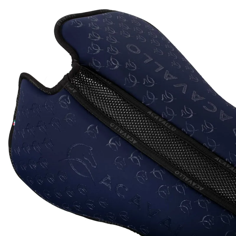 Acavallo Pad MF DS SW-3DS Elastane and Bamboo Silicone Grip Flat Blue/Black-2