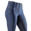Agaso Full Grip Denim Breeches - Blue