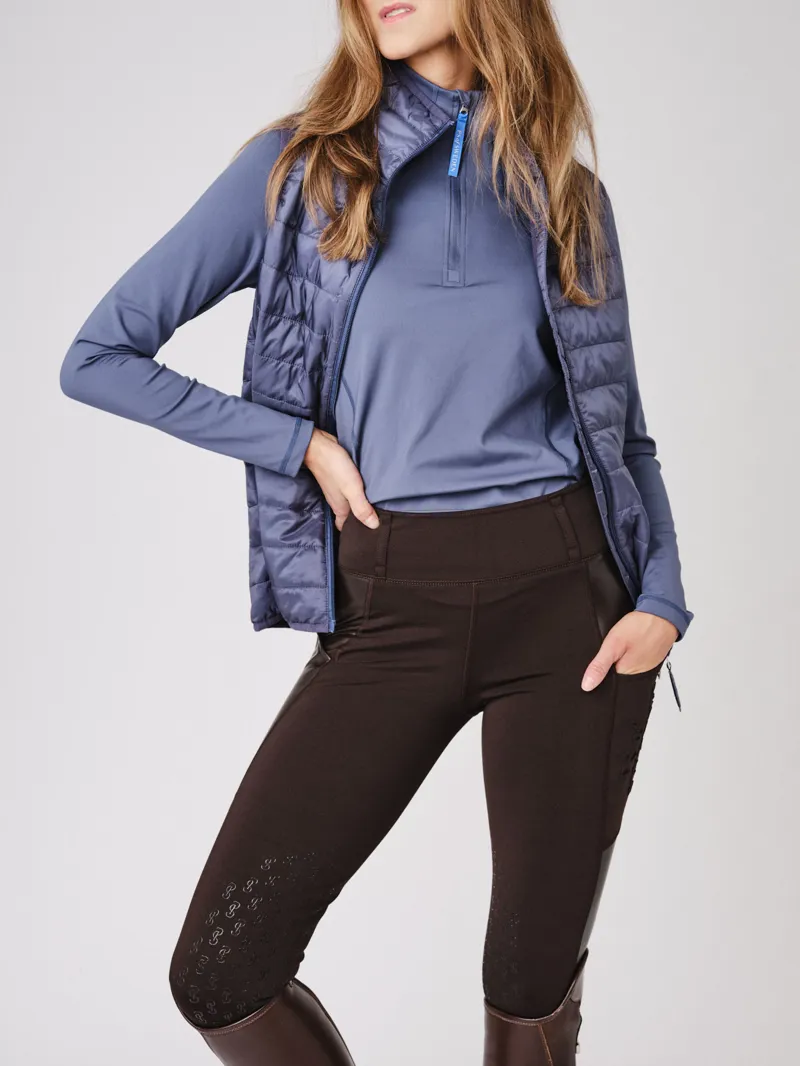 PS of Sweden Cervinia Padded Vest Dim Blue-1