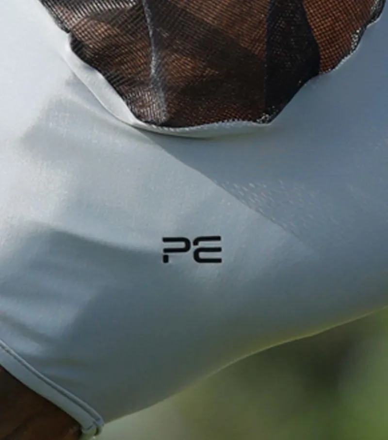 Comfort Tech Lycra Fly Mask - Grey-3