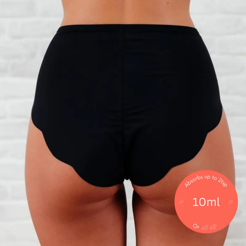 Nixibody Coni Sporty High Waist Knickers - Black