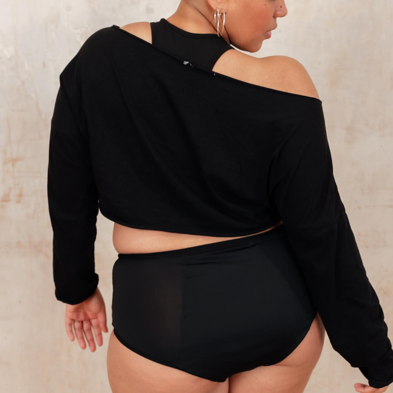 Nixibody Polly High Waist Knickers - Black-5