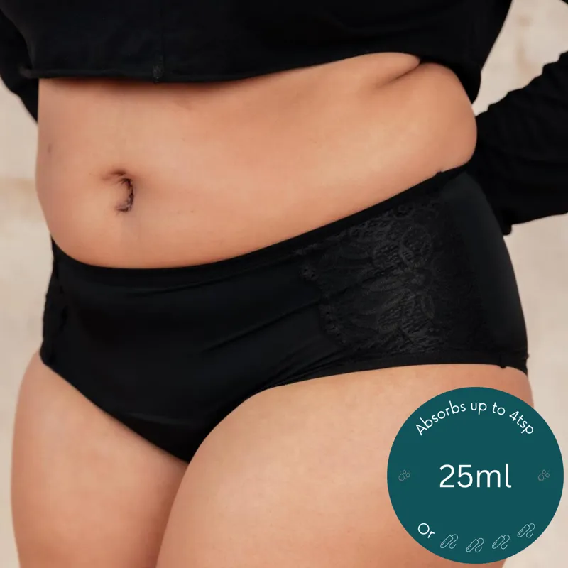 Nixibody Polly High Waist Knickers - Black