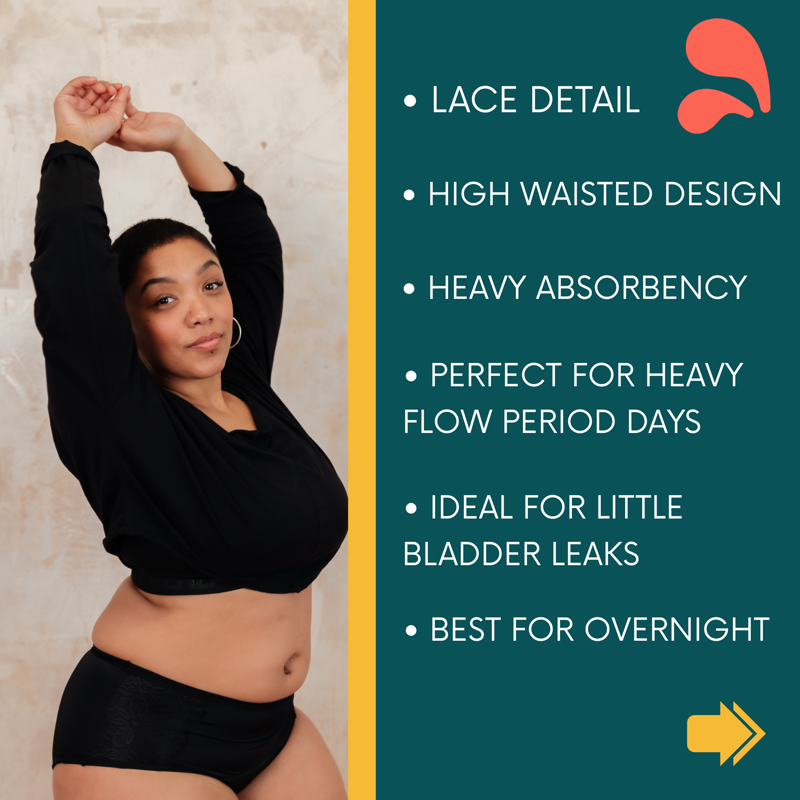 Nixibody Polly High Waist Knickers - Black-6