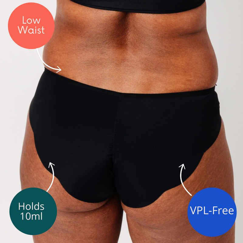 Nixibody Sarah Sporty Knickers - Black-1