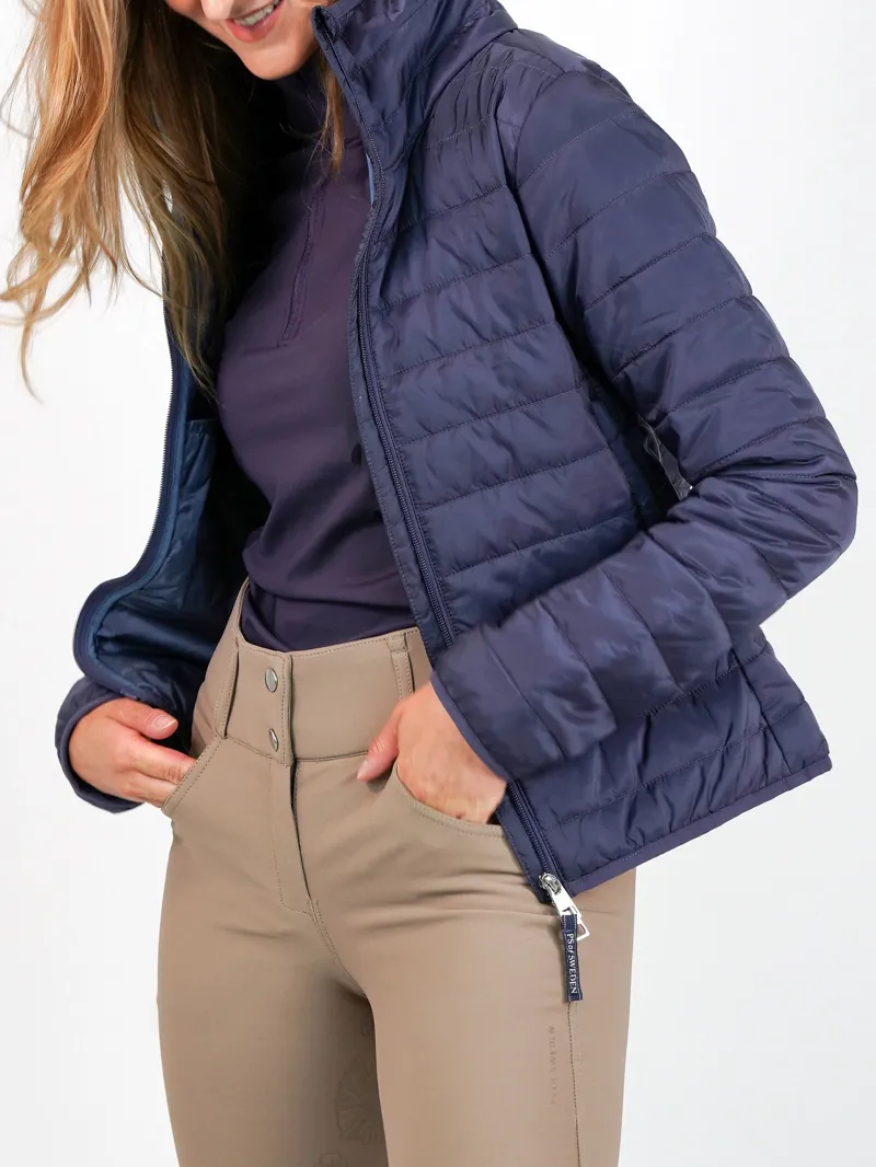 PS of Sweden Verbier Padded Jacket Plum-1