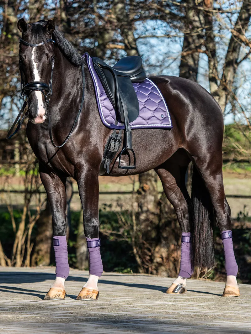 PS of Sweden Dressage Signature Saddle Pad -  Purple-4