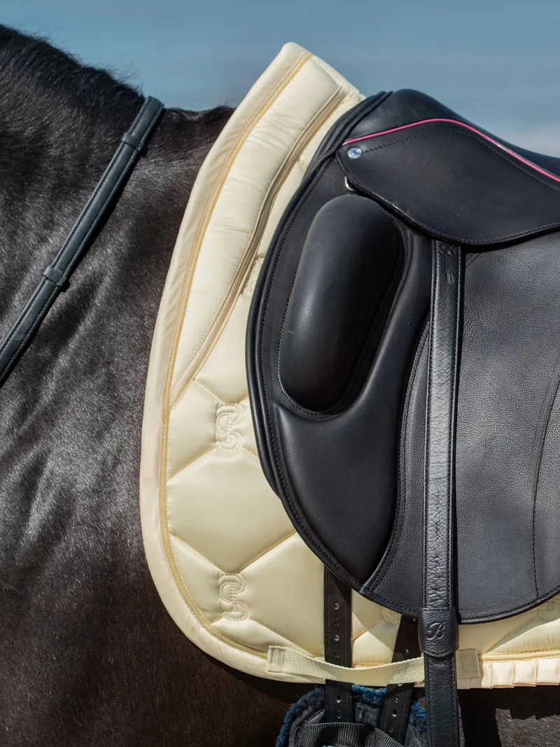 PS of Sweden Dressage Ruffle Saddle Pad - Sunlight-4