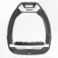 Flex-On Safe-On Ultra Grip Stirrups - Dark Grey/White