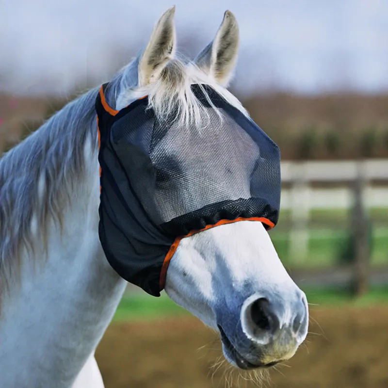 Equilibrium Field Relief Midi Fly Mask Without Ears - Black