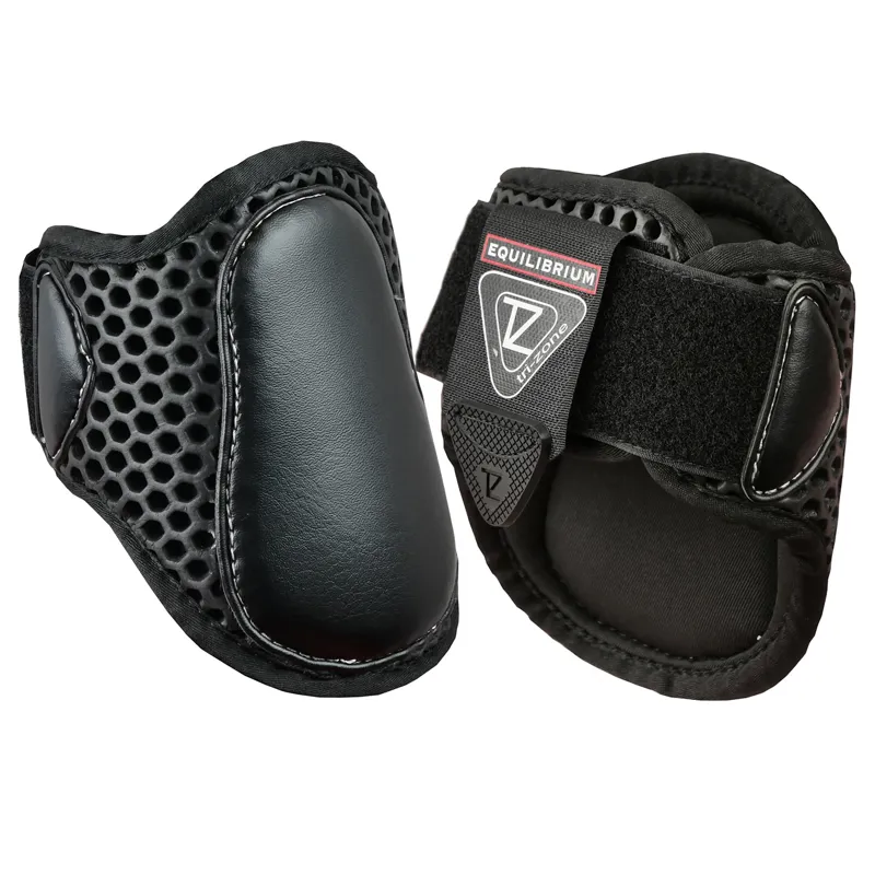 Equilibrium Tri-Zone Fetlock Boots - Black