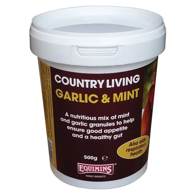 Equimins Country Living Garlic and Mint - 500gm 