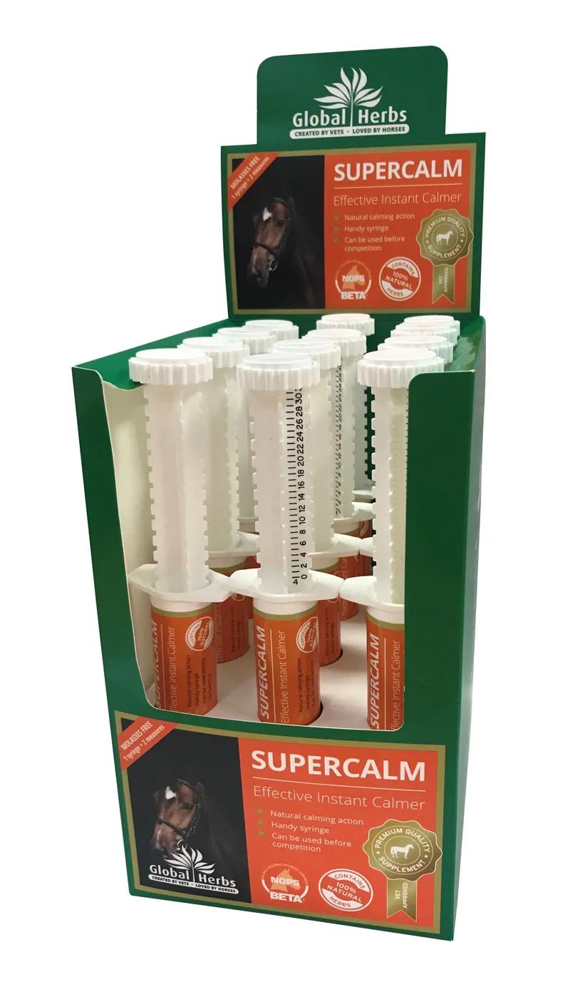 Global Herbs 12 Pack SuperCalm Instant Syringes