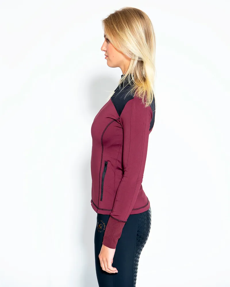 Redsware Technical Vest Cloe Merlot-2