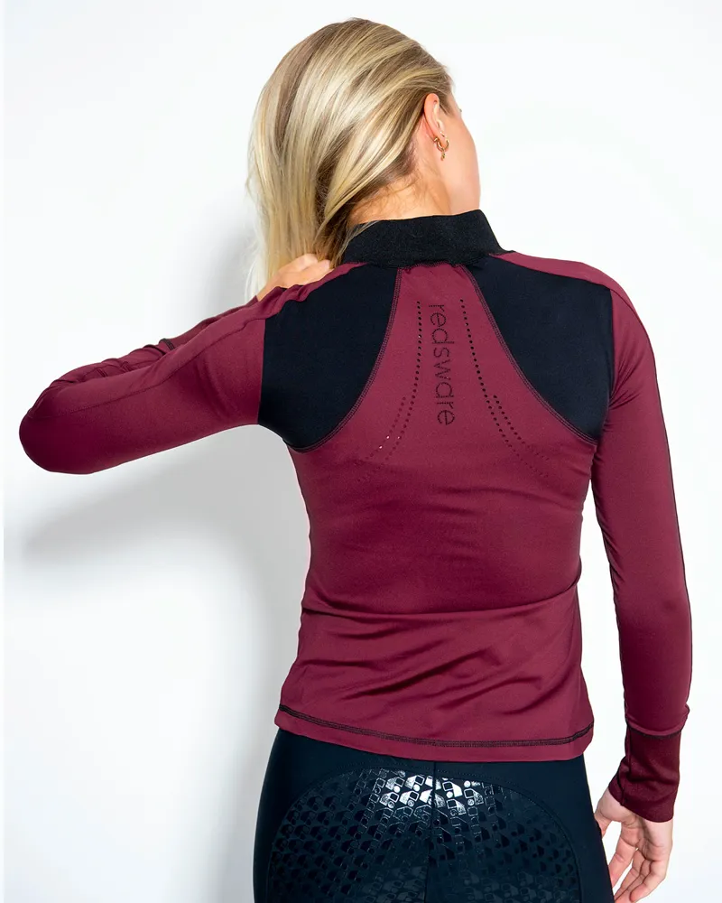 Redsware Technical Vest Cloe Merlot-3