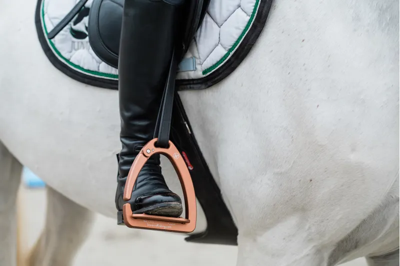 Tech Innova Riding Olympia Safety Stirrups - Copper-5