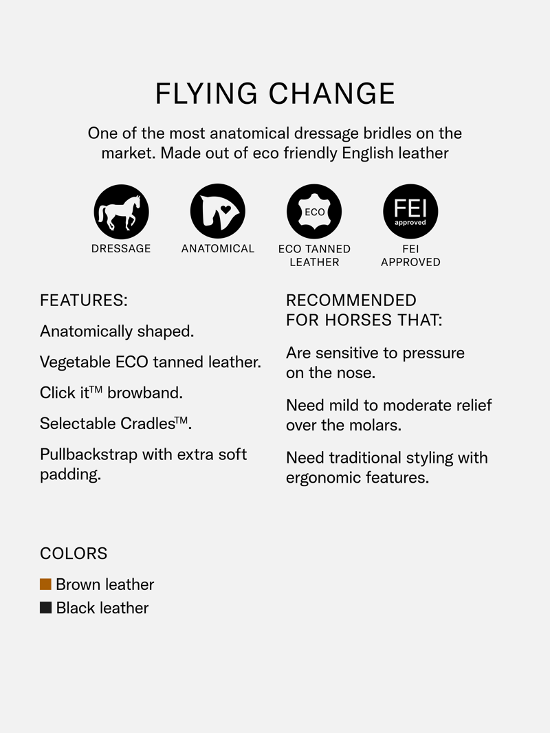 PS of Sweden Flying Change Deluxe Bridle-3