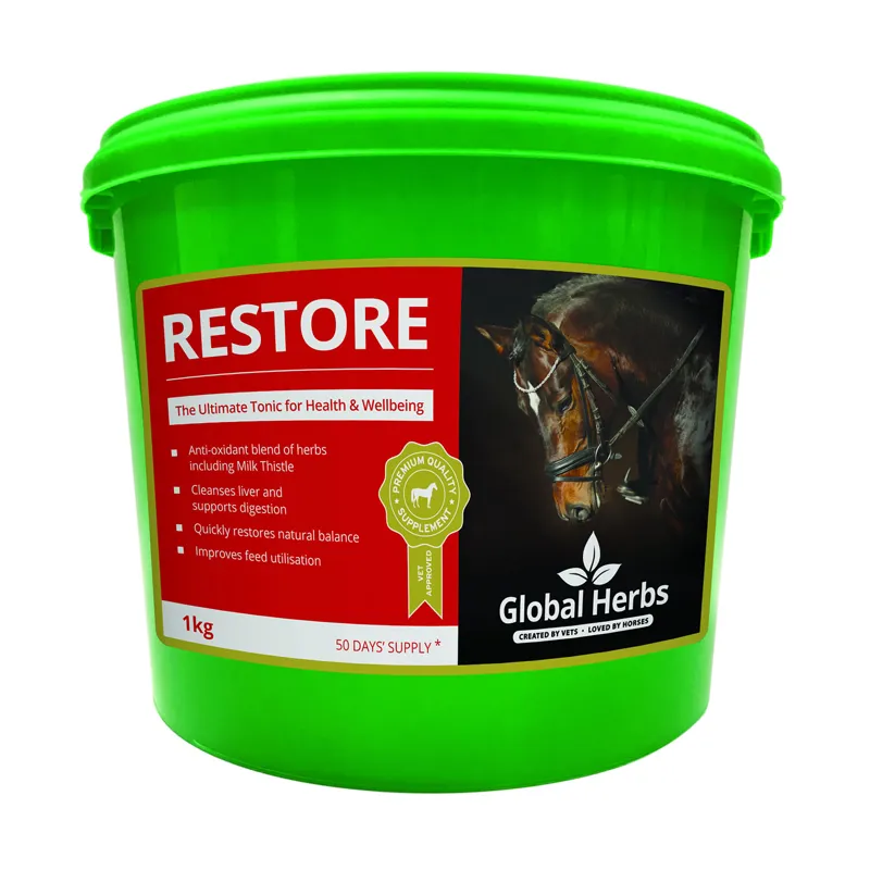 Global Herbs 1kg Restore Supplement