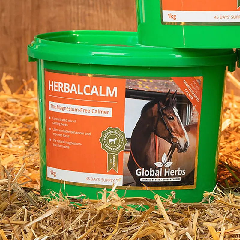 Global Herbs 1kg Thoroughbred Calmer