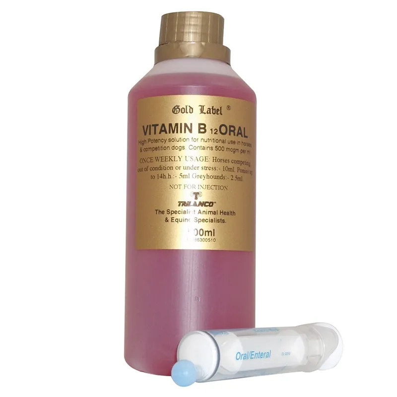 Gold Label 500ml Vitamin B12 Oral Refill